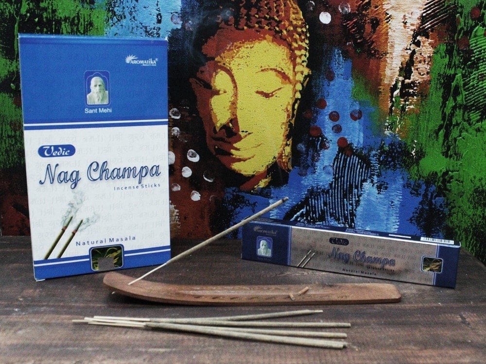 Betisoare parfumate aromatika vedic - nag champa 15g - 2 | YEO