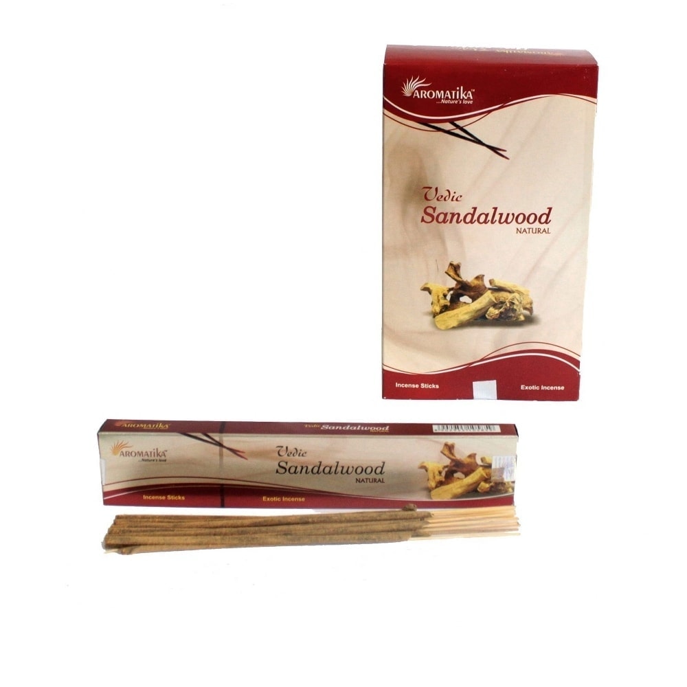 Betisoare parfumate aromatika vedic - sandalwood 15g