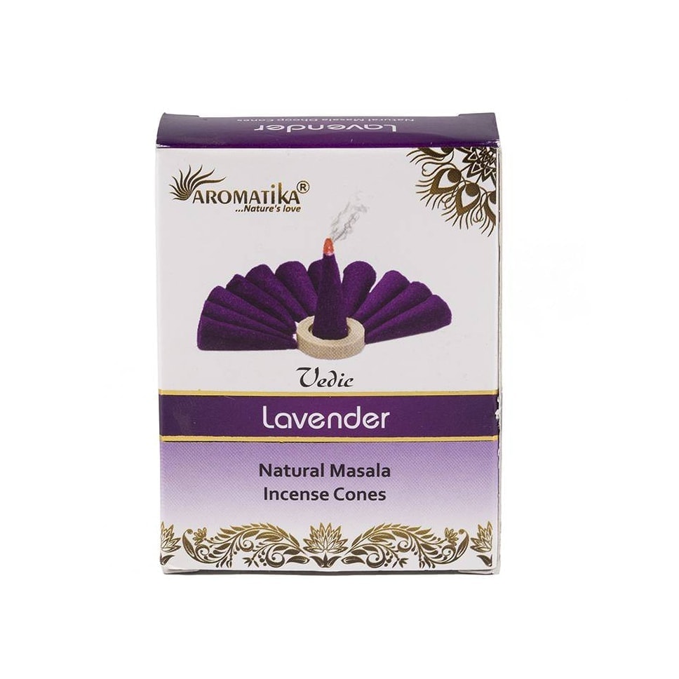 Conuri parfumate fumigatie aromatika - lavender 10 buc
