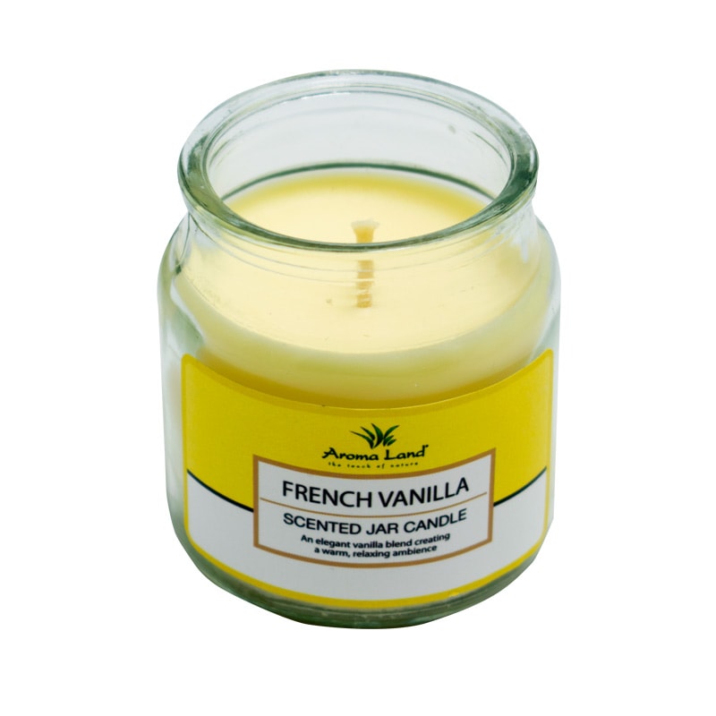 Lumanare parfumata borcan vanilie aromaland 220g - 2 | YEO