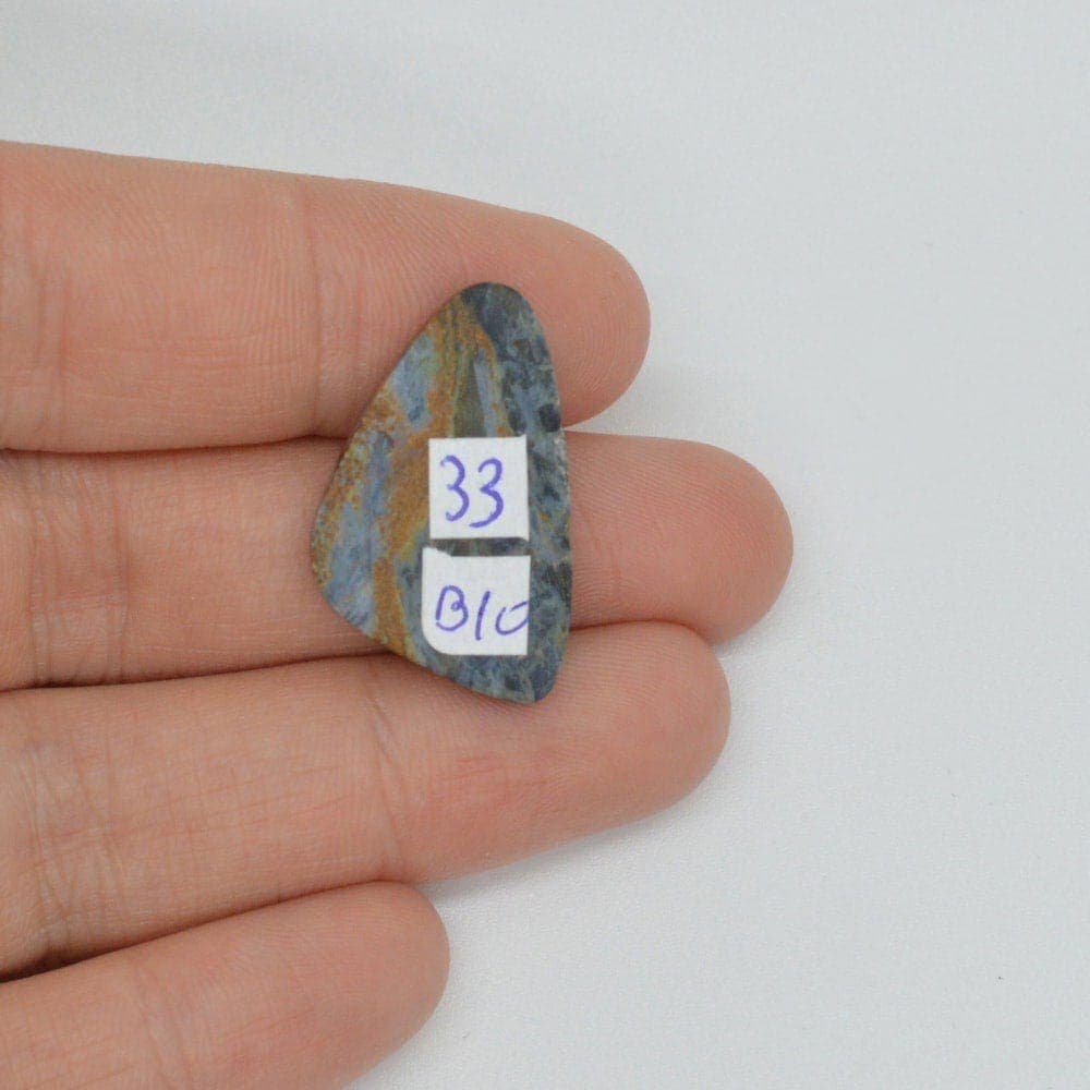 Cabochon pietersit 25x16x4mm b10 - 2 | YEO