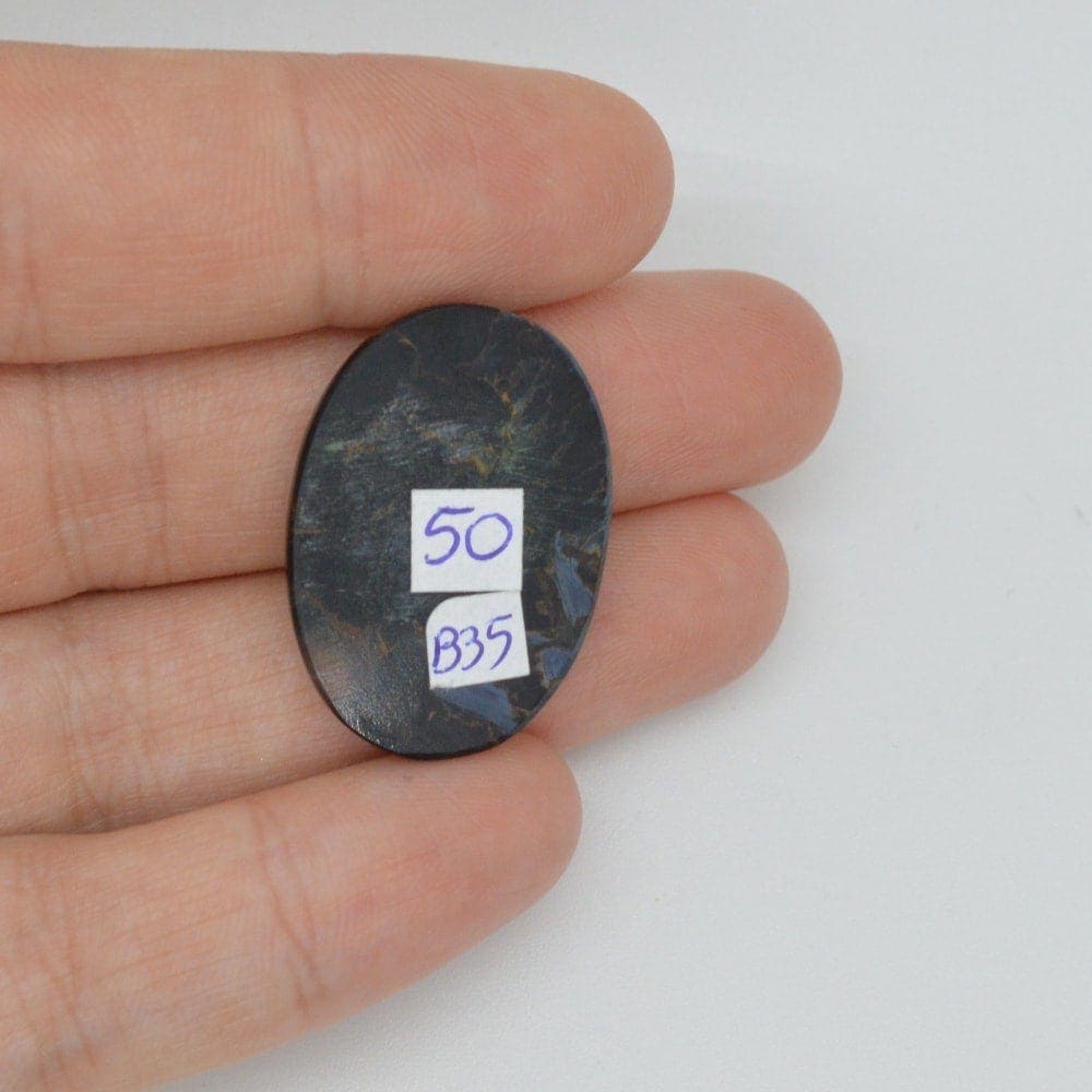 Cabochon pietersit 27x19x4mm b35 - 1 | YEO