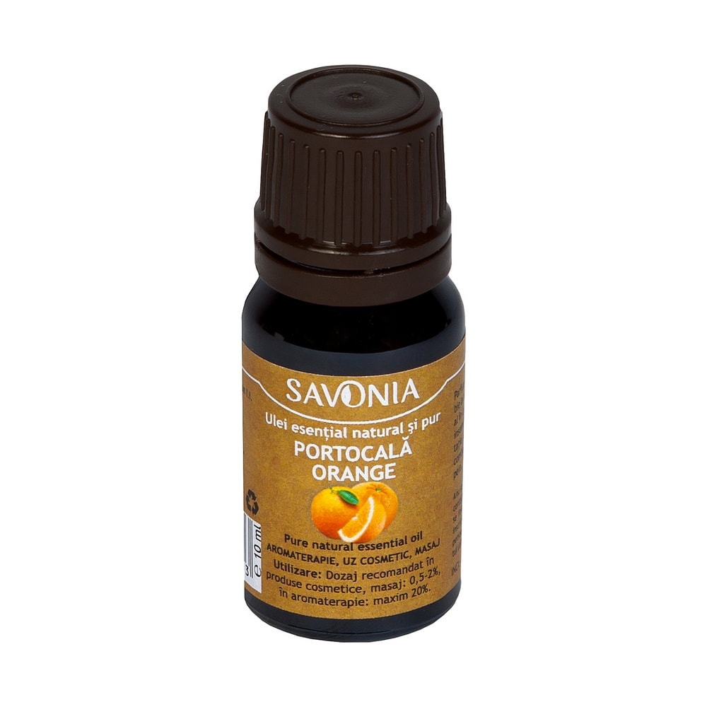 Ulei esential natural aromaterapie savonia portocala orange 10ml