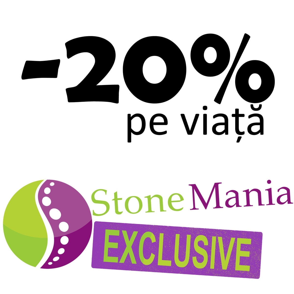 Abonament StoneMania EXCLUSIVE - 20% reducere pe viata