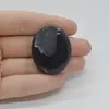 Cabochon Agat Negru Druzy 37x30x8mm C58