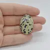 Cabochon Jasp Dalmatian 31x21x6mm C45