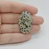 Cabochon Jasp Dalmatian 35x21x6mm C126