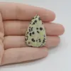 Cabochon Jasp Dalmatian 36x23x6mm C103