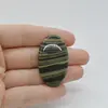 Cabochon Jasp Zebra Verde 41x24x6mm C25