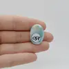 Cabochon Larimar 24x17x5mm C57, imagine 2