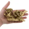 Statueta Feng Shui Dragon cu perla pe apa din rasina 15cm, imagine 4