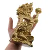 Statueta Feng Shui Dragon ridicat cu perla din rasina 10cm, imagine 4