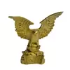 Statueta Feng Shui din alama Vultur cu aripile deschise, 16cm