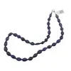 Colier cristale naturale Lapis Lazuli fatetat 8-10mm si discuri 4mm