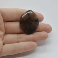 Cabochon Kiastolit 34x27x6mm C36