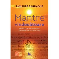 Mantre vindecătoare - Philippe Barraqué, carte (include CD)