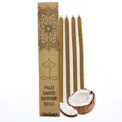 Betisoare parfumate din Palo Santo natural, 4 bucati, Coconut