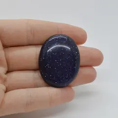 Cabochon Goldstone Albastru 37x28x6mm C88