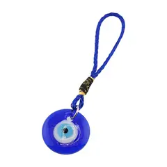 Amuleta Feng Shui cu ochi protector din sticla, rotund 3cm