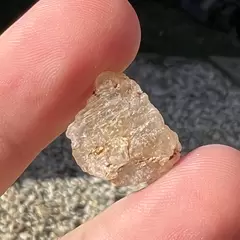 Fenacit nigerian autentic, cristal natural unicat, A61