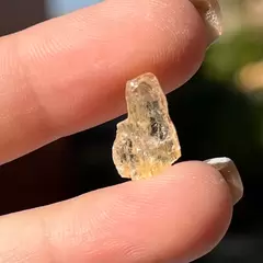 Fenacit Nigerian, cristal natural unicat, B38