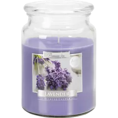 Lumanare parfumata Bispol borcan Premium line - Lavender