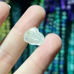 Fenacit nigerian, cristal natural unicat, F2