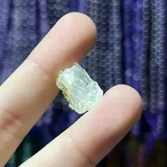 Fenacit nigerian, cristal natural unicat, F3