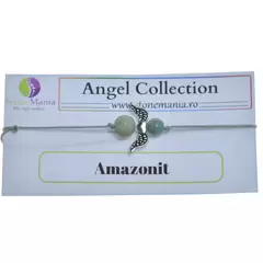 Bratara Therapy Angel Collection Amazonit, 6-8mm