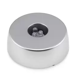 Masa / Suport cu lumina pentru cristale, led multicolor - 6cm x 2cm