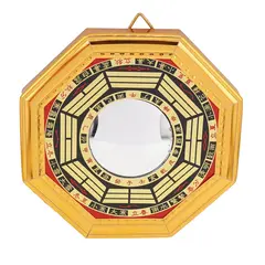 Oglinda Feng Shui Ba Gua convexa, 12,5cm