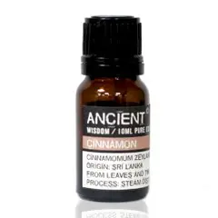 Ulei esential natural pur Cinnamon (Scortisoara), Ancient Wisdom 10ml