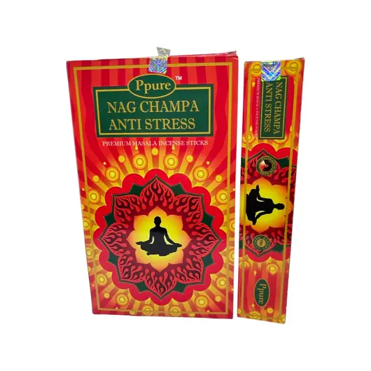 Betisoare parfumate Ppure Nag Champa Anti Stress 15g