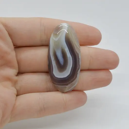 Cabochon Agat botswana 45x21x6mm C49