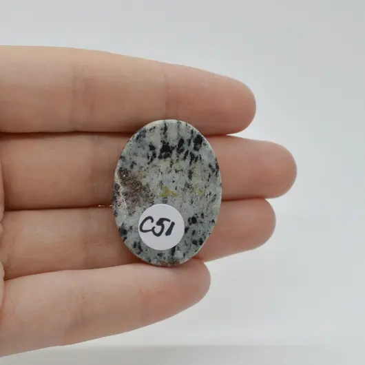 Cabochon Hornblend 32x24x6mm C51, imagine 2