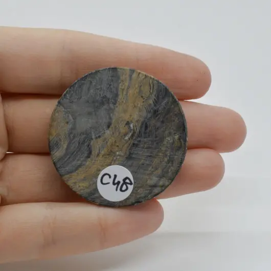 Cabochon Stromatolit 39x39x6mm C48, imagine 2