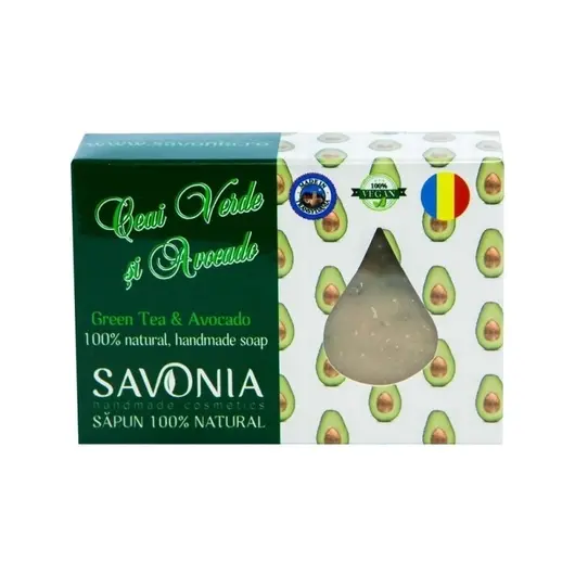 Sapun natural Savonia - Ceai Verde si Avocado