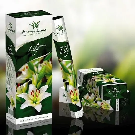 Betisoare parfumate Aroma Land Lily 20 buc