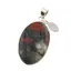 Pandantiv African Bloodstone cu montura din argint 925, A17